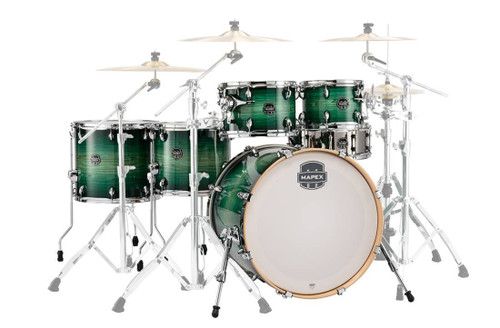 Mapex Armory Rock Fusion 6 Pce with Tomahawk Snare in Emerald Burst with Chrome Fittings - 350156-1566480717500.jpg