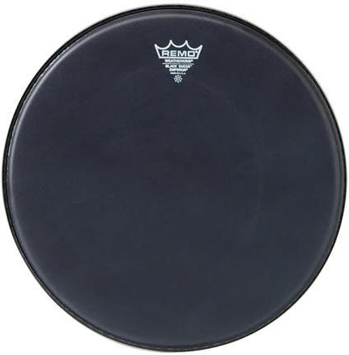 Remo 10" Black Suede Emperor Tom / Snare Head - BE-0810-ES-Remo_10inch_Black_Skin.jpg