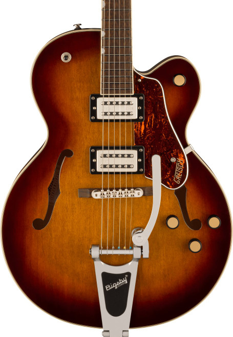 Gretsch G2420T Streamliner Hollowbody Electric Guitar with Bigsby in Havana Burst - 2807200531-2807200531_gre_ins_frt_1_rr-hero.jpg