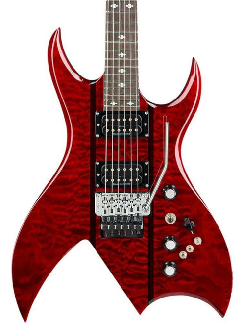 BC Rich Legacy Series Rich "B" ST Electric Guitar with Floyd Rose in Transparent Red - 522431-BC-Rich-Legacy-Rich-B-ST-Floyd-Rose-Trans-Red-Body.jpg