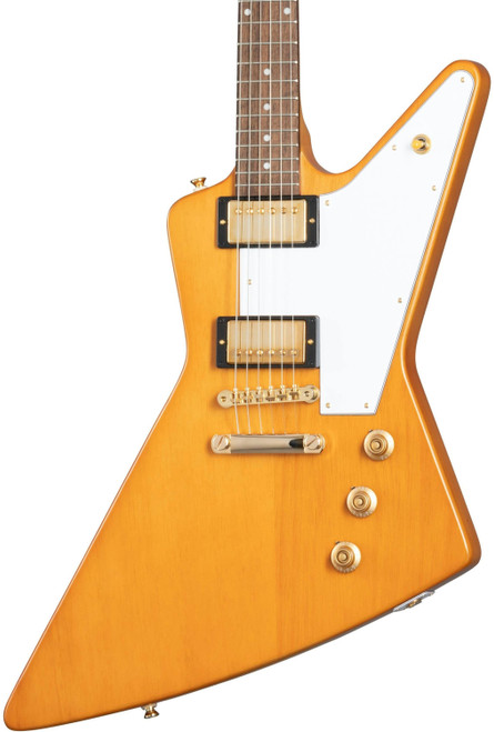 Epiphone 1958 Korina Explorer Electric Guitar in Aged Natural with White Pickguard - IGCKEXWANAGH1-Epiphone-1958-Korina-Explorer-Body.jpg