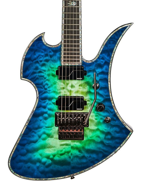 BC Rich Extreme Series Mockingbird Exotic Electric Guitar with Floyd Rose in Cyan Blue - 514405-BC-Rich-Extreme-Series-Mockingbird-Exotic-Floyd-Rose-Cyan-Blue-Body.jpg