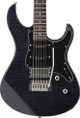 Yamaha Pacifica 612V FM Mk II Electric Guitar In Trans Black with Flamed Maple Top - 431177-GPA612VIIFMTBL-Hero.jpg