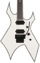 BC Rich Extreme Series Warlock Electric Guitar with Floyd Rose in Matte White - EXDLXWPW-BC-Rich-Extreme-Series-Warlock-Electric-Guitar-Floyd-Rose--Matte-White-Hero.jpg