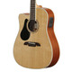 Alvarez Artist AD60LCE Left Handed Dreadnought Electro Acoustic in Natural - 486352-lh hero.jpg