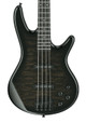 Ibanez GIO SR Series Quilted Maple Top Transparent Black Sunburst - GSR280QA-TKS-giobass112fret.jpg
