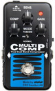 ベース EBS MultiComp Made in Sweden EBS Multicomp Blue Label True Dual Band Compressor Pedal