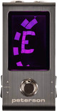 Peterson Mini Strobe Pedal Tuner - PT-STOMPMINI-Peterson-strobostomp-mini-in-silver-front.jpg