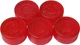 Mooer Guitar Pedal Footswitch Topper 5-Pack, Red - MFTRE-mooer_red.jpg