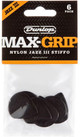 Dunlop Picks - Nylon Jazz III Max Grip Black - Players Pack 6 - JD-PIC-471P3S-dunlop-picks-nylon-jazz-III-max-grip-black-pack.jpg