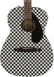 Fender Tim Armstrong Signature Hellcat Electro Acoustic Guitar in Checkerboard - 0971752088-0971752088_gtr_frt_001_rr-hero.jpg