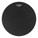 Remo 16" Black Suede Ambassador Snare / Floor Tom Head - 449661-BA-0816-ES.jpg