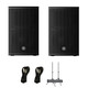 Yamaha DHR10 10" PA Speakers with Cables and Speaker Stands - 541401-Hero.jpg