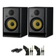Speaker bundle for KRK Rokit RP7 G5 plus vibro pads and cables - _BUN-RP7G5-PADS-BUN-RP7G5-PADS.jpg