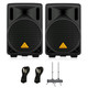 Behringer B208D 8" PA Speakers with Cables and Speaker Stands - 541394-Hero.jpg