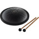 Meinl Sonic Energy Small Steel Tongue Drum Black F Minor 8 Notes 7in / 18 cm diameter - SSTD1BK_web_main.jpg