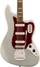 Squier Limited Edition Classic Vibe Bass VI in Silver Sparkle, Matching Headstock - 0374582581 (6).jpg