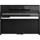 Roland LX 5 CH  Upright Piano In Polished Ebony - LX-5-PE-LX-5_RIGHT_IN_FRONT.jpg