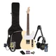 EastCoast T1 Electric Guitar in Vintage White Multi-FX & Modelling Bundle with Accessories - _BUN-EC-T1-VW-SILENT.jpg
