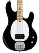 Sterling by Music Man Ray2 StingRay Bass Guitar in Black with Maple Neck - ST-RAY2-BK-M1-FRONT-cropped.jpg