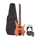 HILS NEXT HN3 Headless Electric Guitar Satin Orange Silent Practice Bundle - BUN-HN3SMCO-SILENT.jpg