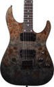 Schecter C-1 Standard Electric Guitar in Black Fade Burst Burl - 240827428778008f-hero.jpg