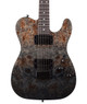 Schecter PT Standard Electric Guitar in Black Fade Burst Burl - PT STANDARD BLACK FADE BURST BURL 3955 FLAT copy-hero.jpg