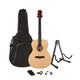 Eastcoast G1 Grand Auditorium Acoustic Guitar in Satin Natural Starter Pack - BUN-EC-G1-NTS.jpg