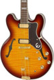 Epiphone Sheraton Figured Semi-Hollow Electric Guitar in Iced Tea - EO-SHITGH3 1.jpg