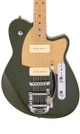 Reverend Charger 290 Bigsby Electric Guitar in Army Green - CH290-ARGN .jpg