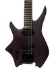 HILS NEXT HN3 Left Handed Headless Electric Guitar in Satin Metallic Deep Purple - Front-hero.jpg
