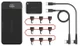 D'Addario XPND Pedal Power Battery Kit with International Plugs - PW-XPNDPPBK-01E 1.jpg