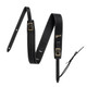 Gibson The Troubadour Guitar Strap in Black - ASTRBDR-BLK_front-strap.jpg