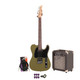 Eastcoast T1 Electric Guitar Starter Pack in Drab Olive Green with 10W Amp & Accessories - _BUN-EC-T1-OLV-10.jpg
