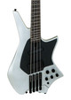Hils HZB4 Headless Bass Guitar in Satin Silver - Front_compressed (2)-hero.jpg