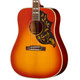 Epiphone Inspired By Gibson Custom 1960 Hummingbird Reissue In Heritage Cherry Sunburst - ECHBR0HSGH1_2_Front CROPPED.jpg