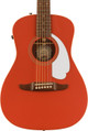Fender Malibu Player Walnut Fingerboard White Pickguard Fiesta Red - 0970722540_fen_ins_frt_1_rr cropped.jpg