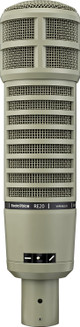 Electro Voice RE20 Dynamic Cardioid Microphone w/ Variable-D - 440913-RE20_Classic_Front.jpg