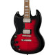 Epiphone Inspired by Gibson SG Tribute Plus Left Handed Electric Guitar in Cherry Burst - E1SGTPCBNH1L-Body.jpg