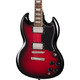 Epiphone Inspired by Gibson SG Tribute Plus Electric Guitar in Cherry Burst - E1SGTPCBNH1-Body.jpg