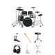 Roland VAD516 kit with throne, Pedal, Headphones, Sticks, Hi hat Stand and Snare stand - BUN-VAD516KIT1.jpg