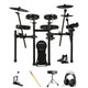 Roland TD313 Kit with throne, pedal, headphones, sticks - BUN-TD313KIT1.jpg