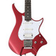 HILS HNS1 S-Style Headless Electric Guitar in Satin Ruby Red - HNS1RS-RR-Photo-Body.jpg