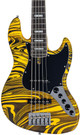 Sire V7 Alder 5 New Gen 5-String Bass Guitar in Yellow Swirl - V7A5YLSW_1.jpg