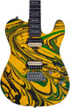 Sire T7 New Gen Electric Guitar in Yellow Swirl - T7YLSW_1.jpg