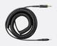 Replacement COILED cable for Shure SRH Headphones with adapter - 94463-tmp19AB.jpg