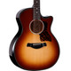 Taylor Next Generation Builders Edition 514ce Builders Edition Electro Acoustic Guitar in Kona Burst - Taylor-Builder’s-Edition-514ce-Kona-Burst-2026-Spec-1211195092-FrontRight-cropped.jpg