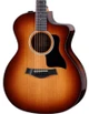 Taylor 214ce-K SB Plus Electro Acoustic Guitar in Shaded Edgeburst - Taylor-214ce-K-SB-Plus-2209113398-FrontLeft-cropped.png.jpg