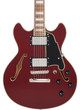 D’Angelico Premier Mini DC Semi-Hollow Electric Guitar in Burnt Red - DAPMDCBRDNS-Body.jpg