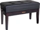 Roland RPB-D400RW Duet Size Piano Bench in Rosewood with Vinyl Seat & Music Compartment - 515007-1654093558998.jpg